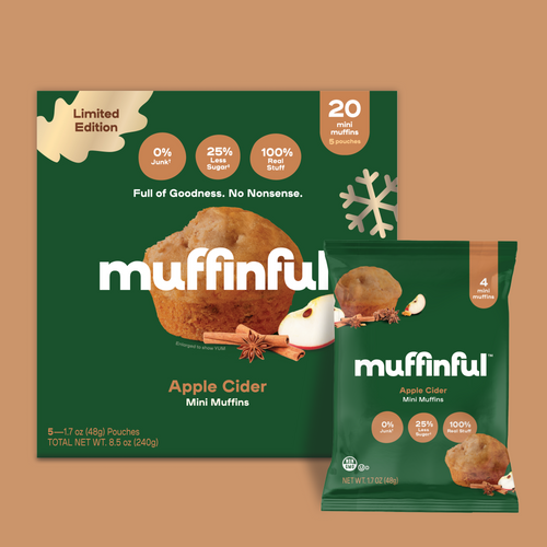 Apple Cider Mini Muffin 3-Pack LIMITED EDITION