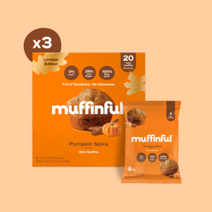 Pumpkin Spice Mini Muffin 3-Pack LIMITED EDITION