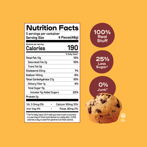 Chocolate Chip Mini Muffin 3-Pack