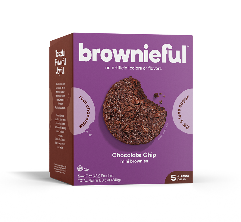 Chocolate Chip Mini Brownies