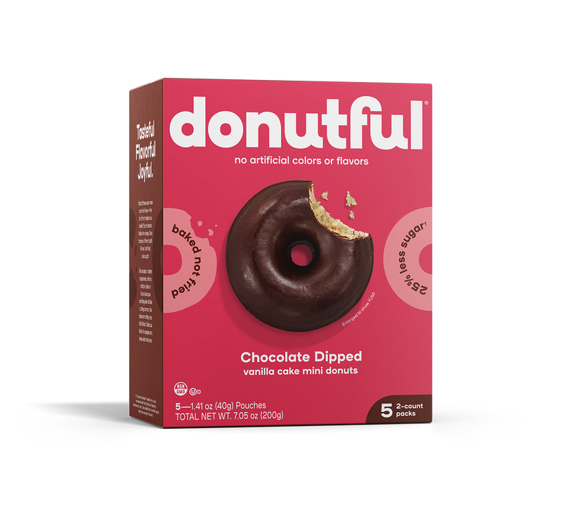 Chocolate Dipped Mini Donuts