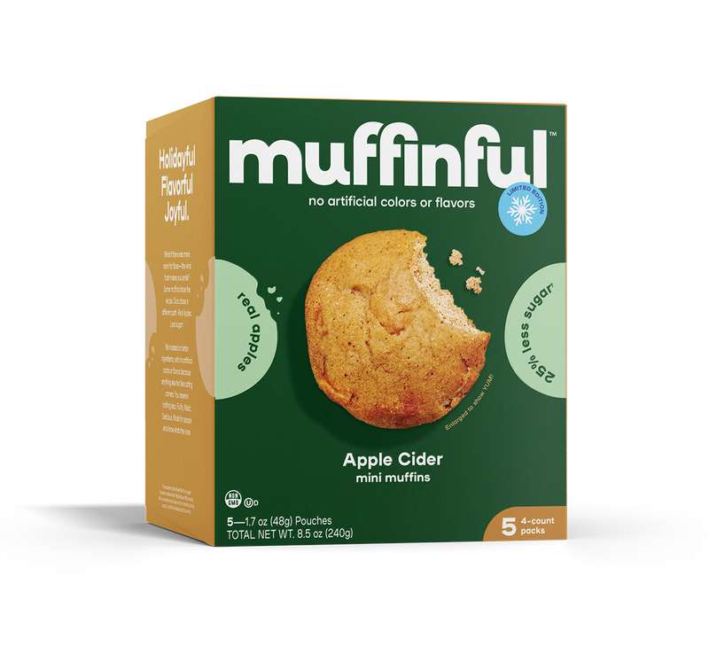 Apple Cider Mini Muffins