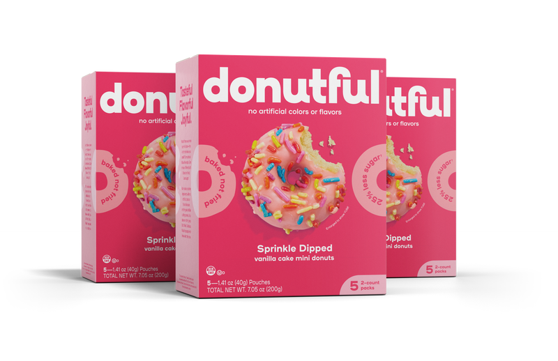 Pink Sprinkle Dipped 3-Pack
