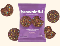 Confetti Mini Brownies